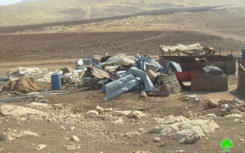 الاحتلال يهدم 55 منشأة سكنية وزراعية في الأغوار الشمالية / محافظة طوباس