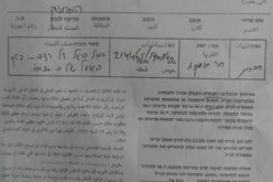 Stop-Work Orders for Structures and a Water Cistern in Al-Mafqara little town-east of Yatta- Hebron