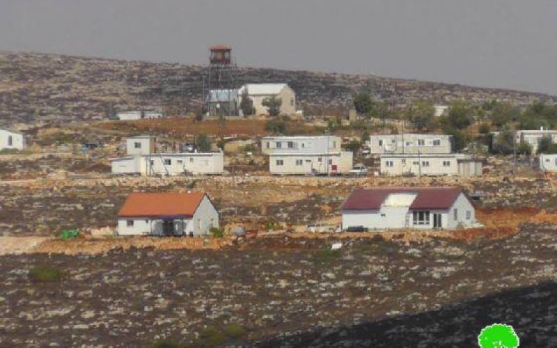 Expansion Work in Outposts in Nablus