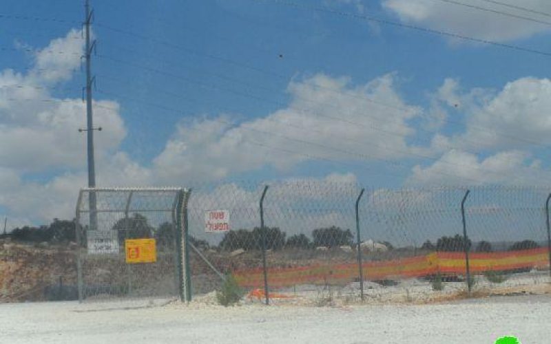 Starting building an artesian well in Salfit