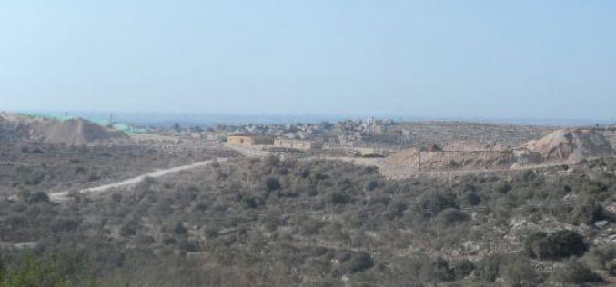 Starting building a new colony on Deir Ballut and Kfar ad Dik lands in Salfit