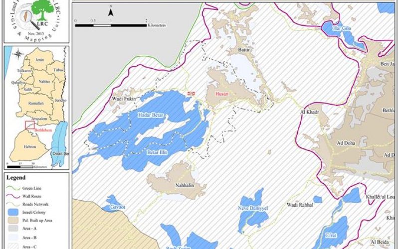 Uprooting and looting 78 olive trees in Husan