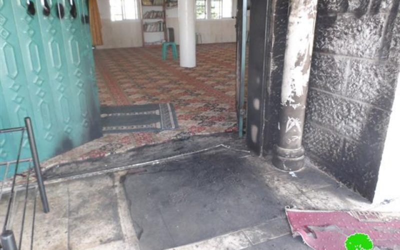 Price-taggers set a mosque alight in Deir Istiya town