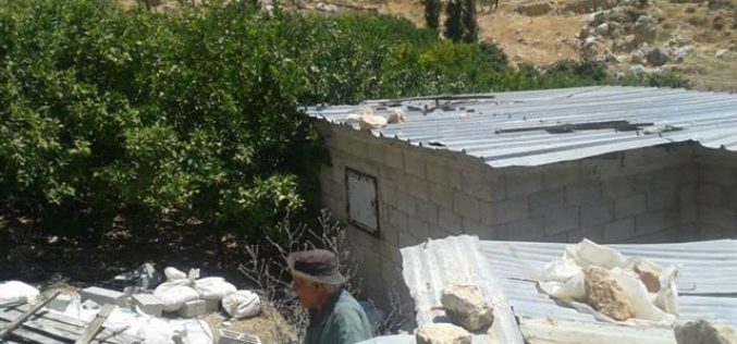 الاحتلال الاسرائيلي يهدم محطة لتوليد الطاقة الشمسية في خربة الدوا في محافظة نابلس