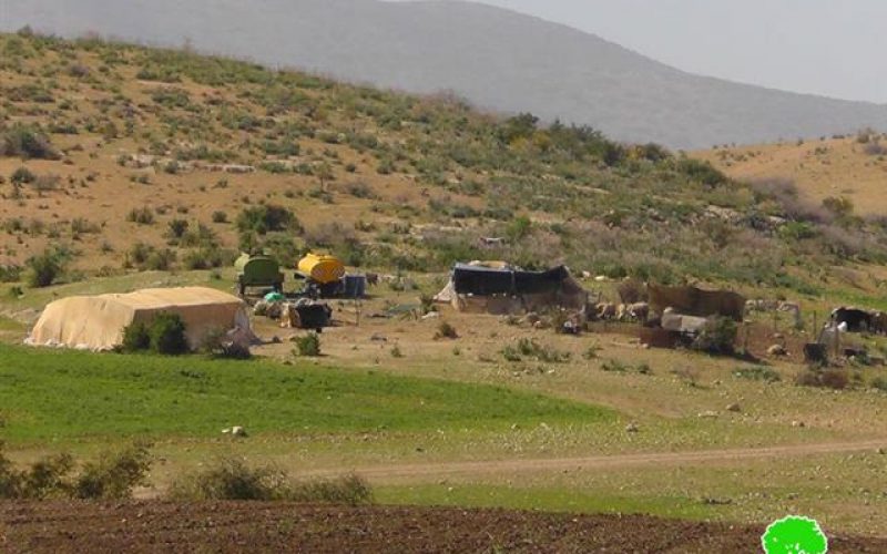 29 Bedouin families ordered to evacuate their residences in Bedouin Khirbets in the Jordan Valleys