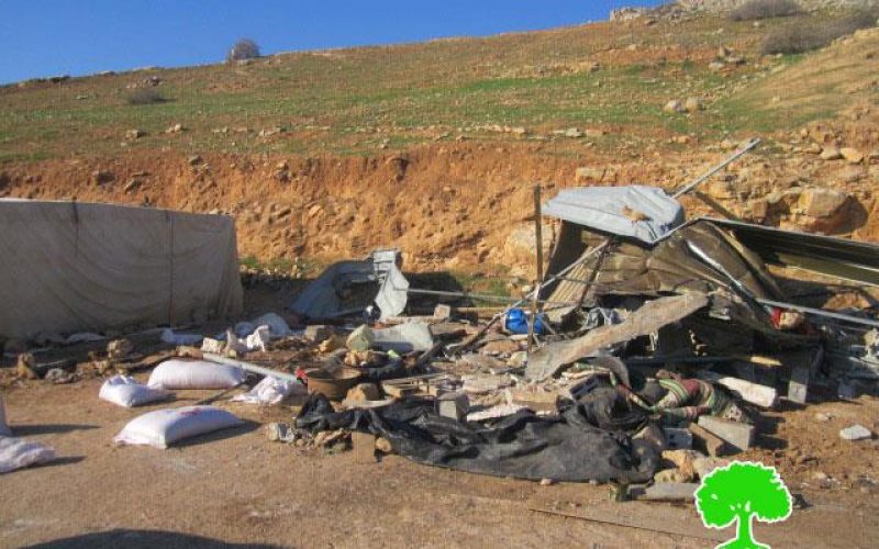 Demolition of three structures in Jericho