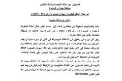 “To Fortify Gush Etzion Settlement Bloc”, <br> Expropriation of 984 Dunums of Bethlehem Lands