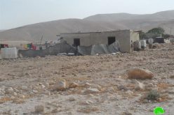 إخطار بهدم 5 بيوت سكنية في منطقة فصايل الفوقا / محافظة أريح