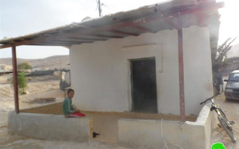 Five stop work and demolition orders to Bedouin families in Fassayel al-Fouqa