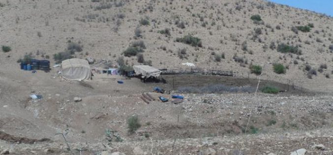 إخطار سبع عائلات في الأغوار الشمالية بوقف البناء لمنشآتهم الزراعية والسكنية