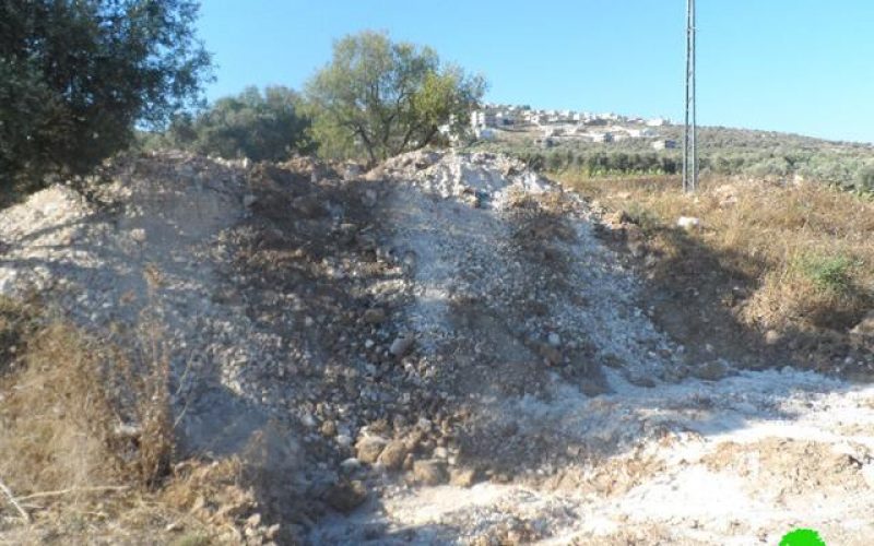 The shutdown of Agricultural Roads in Yabad – Jenin Governorate