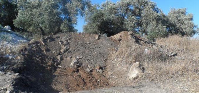 الاحتلال الإسرائيلي يعزز إغلاق الطرق الزراعية في بلدة يعبد
