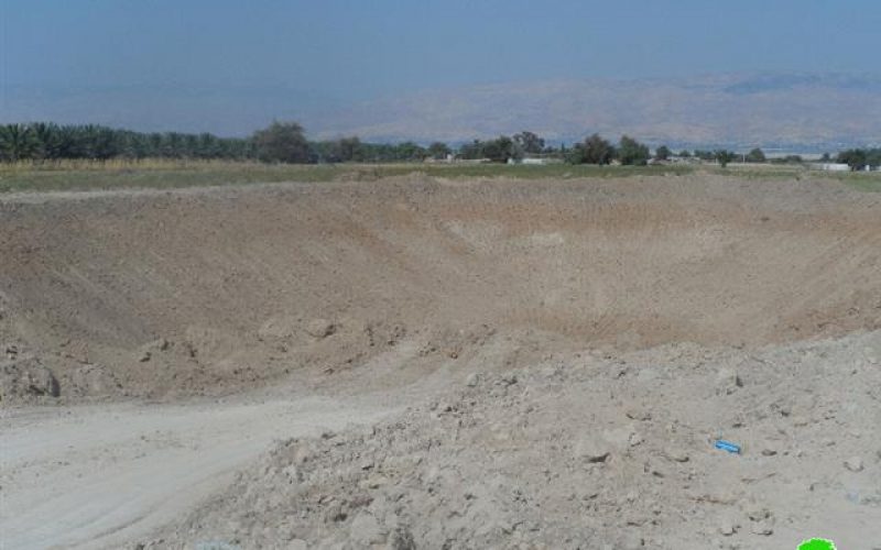 Stop-work Order on a rainwater harvesting pond in al- Jiftlik