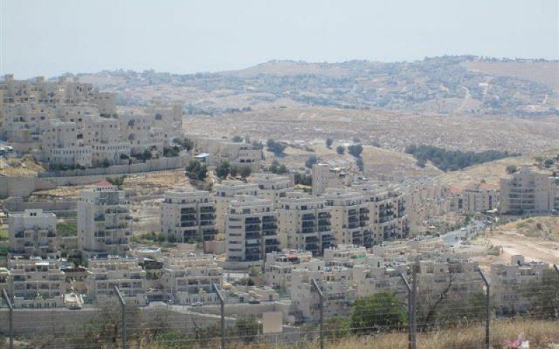The Ever-expanding Har Homa settlement blocks the expansion of the Palestinian contiguity in Bethlehem area