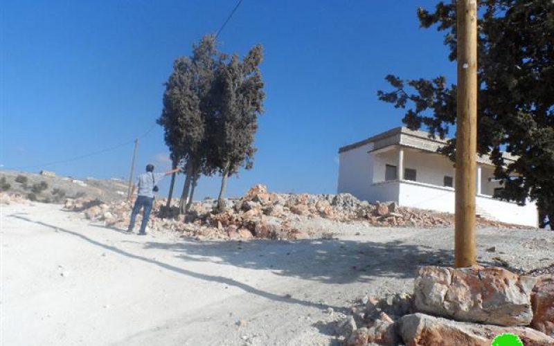 The occupation bans a family to inhabit their house in area classified B