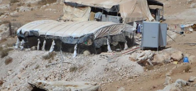 Stop work orders on structures in Wadi al-Rakhaim