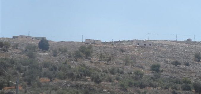 A new colonial quarter in the outpost of Har Bracha in Nablus