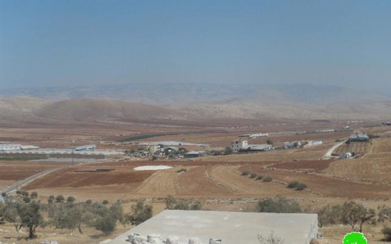 الاحتلال الإسرائيلي يصادر خطوط ناقلة للمياه بطول 1300م من منطقة سهل البقيعة