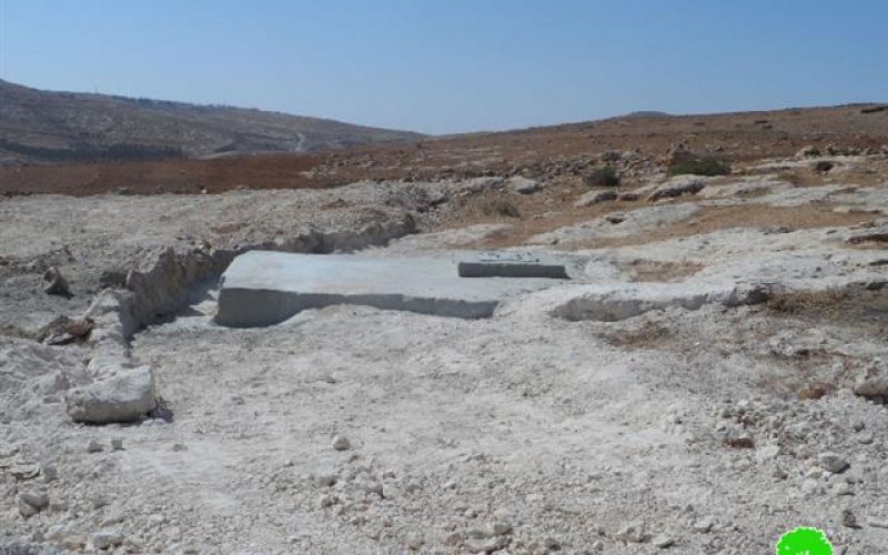 The occupation threats to demolish agricultural structures in Yatta