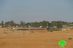 الاحتلال الإسرائيلي يغلق طريق زراعية شقها المزارعون في منطقة سهل البقيعة