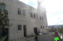 إحراق مسجد أبو بكر الصديق في بلدة عقربا على يد مستعمري تدفيع الثمن