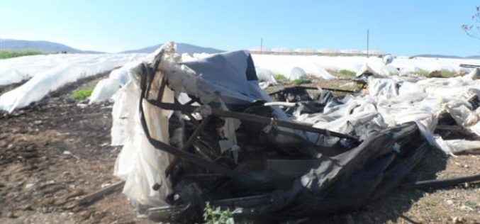 The Israeli occupation demolishes a number of residential rooms in Bardala