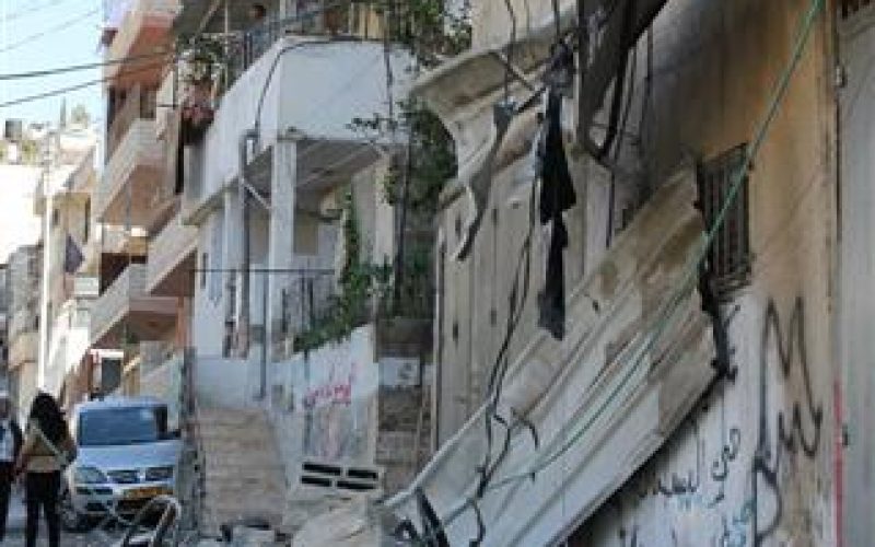 Land Research Center :  exploding the residence of Martyr Abdurrahman  Shaloudi in Silwan is a part of  the collective punishment policy on Jerusalemites