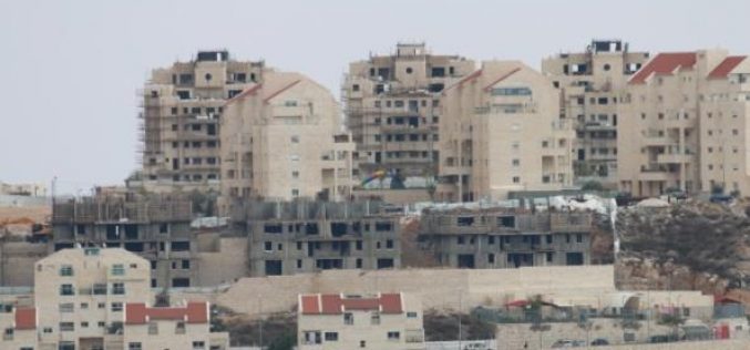مشاريع استيطانية جديد  لتوسيع المستوطنات الاسرائيلية غير الشرعية المقامة على الاراضي الفلسطينية المحتلة