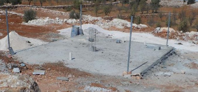 Demolition orders on 4 water cisterns carried out by Land Research Center in Hebron