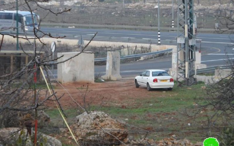 The Israeli occupation demolishes a agricultural room in Hebron
