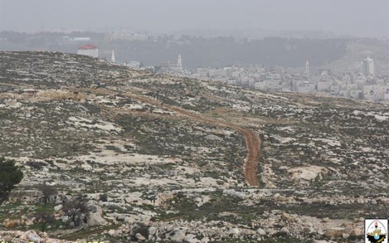Land Leveling in Khallet Al-Nahle village south of Bethlehem Governorate