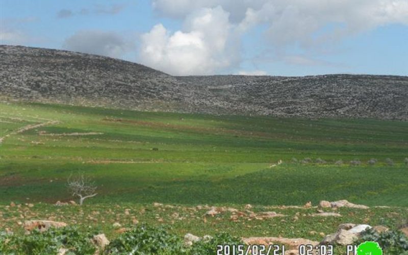 الاحتلال الاسرائيلي يمنع تأهيل خمسة آبار لجمع المياه في خربة الطويل