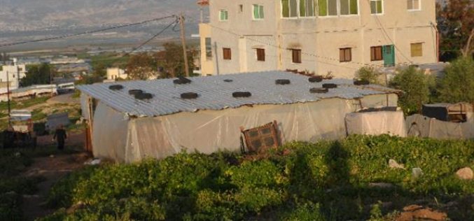 Demolition order on agricultural barracks in the village of Bardala