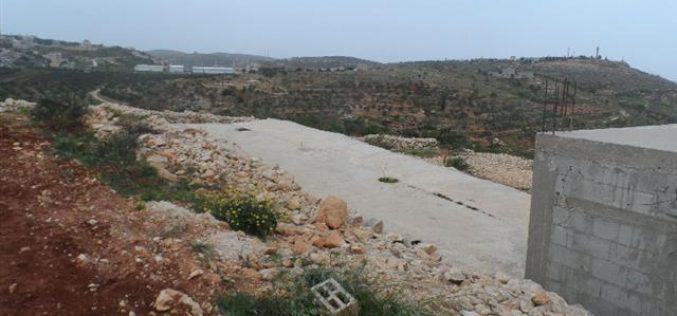 الاحتلال الإسرائيلي يصدر إخطارات بإخلاء أراض زراعية بحجة أنها أراض دولة في قرية قصرة