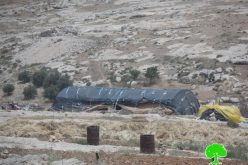Stop-work and construction orders on agricultural and residential structures in Hebron