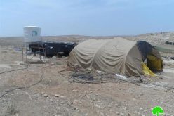 Stop-work orders on structures in the Hebron village of Susiya