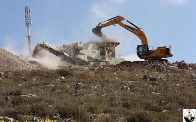 “The Strangulated Village of Wadi Fukin” <br> Land Leveling in Bethlehem for new Industrial Settlement in the Western Part of the Governorate