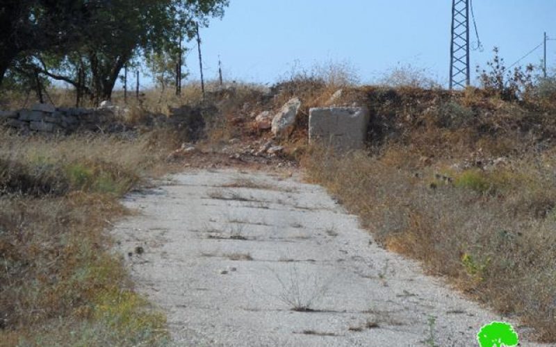 For the fifteenth year, the Israeli occupation keeps the closure on Burqa’s main entrance