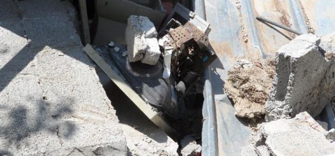 الاحتلال يهدم منزلاً في ” بيت خيران ” شمال مدينة حلحول