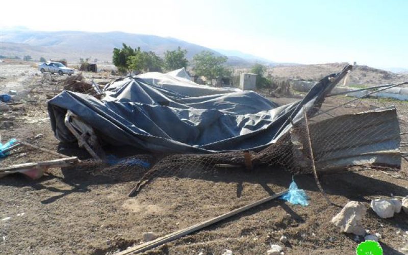 Demolitions of structures in the villages of Northern Jericho