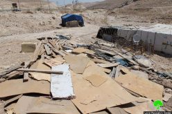 Demolition of structures in the different Bedouin communities of East Jerusalem