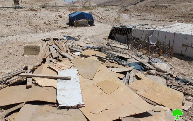 Demolition of structures in the different Bedouin communities of East Jerusalem
