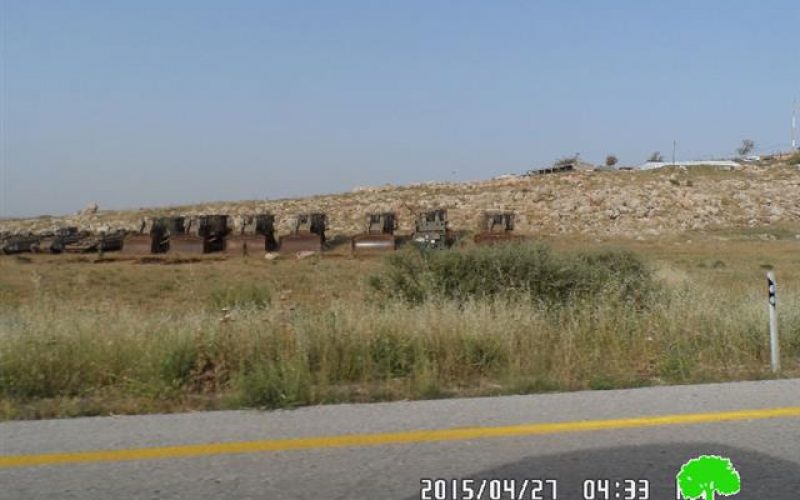 Broadening the Israeli army’s training periphery in the Jordan Valley (Al-Ghoor)