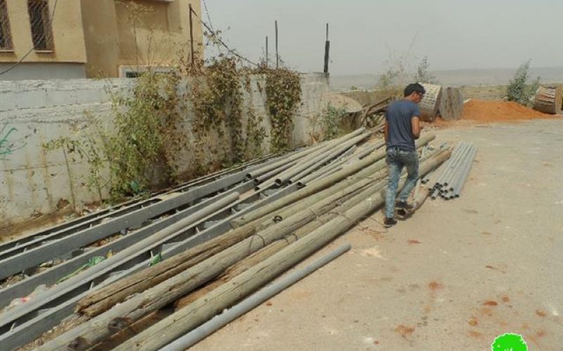 Banning power providing to artisan wells in the Qalqiliya village of Jayyous