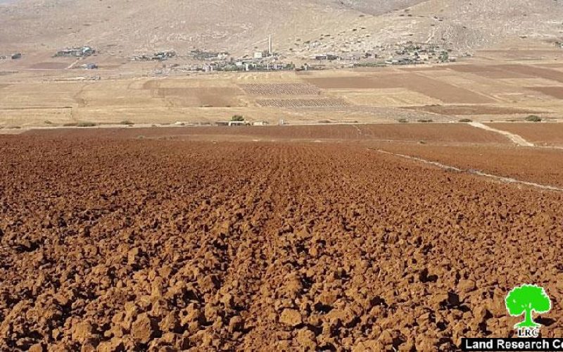 Confiscation order on a plot in the Tubas area of Sahel Al- Bikai’a