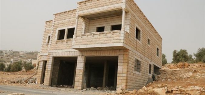 Demolition Orders in Teqou’ village South of Bethlehem Governorate