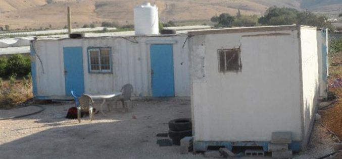 The Israeli occupation notifies a structure with stop-work in Nablus city
