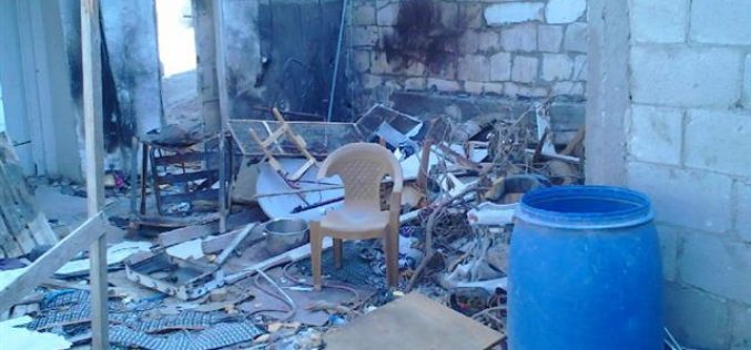 The Israeli occupation forces detonate the residence of Al-Sa’di family in Jenin camp