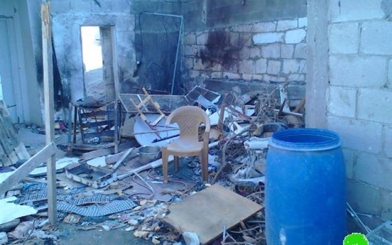 The Israeli occupation forces detonate the residence of Al-Sa’di family in Jenin camp