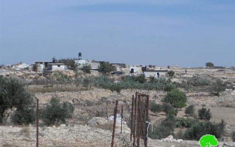 Colonists attack a house in Birin Hamlet in Bani Na’im village